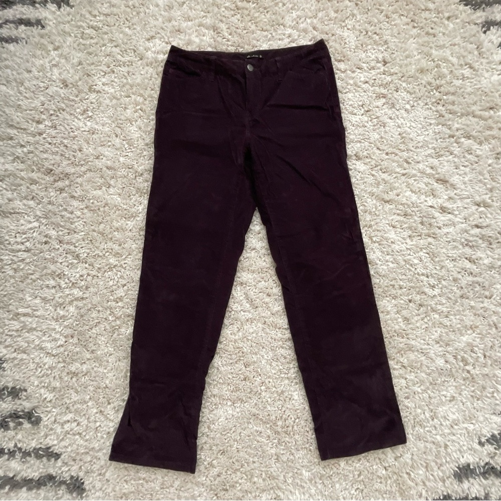 Purple Corduroy Pants - the Christie fit